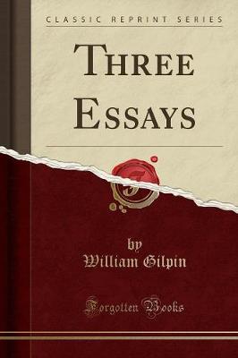 Book cover for Three Essays (Classic Reprint)