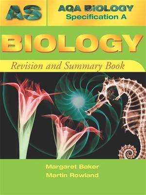 Book cover for AQA (A) AS Biology Revision and Summary Book