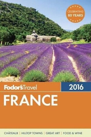 Cover of Fodor's France 2016