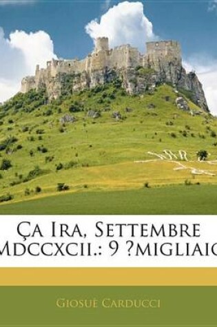 Cover of A IRA, Settembre MDCCXCII.