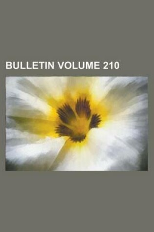 Cover of Bulletin Volume 210