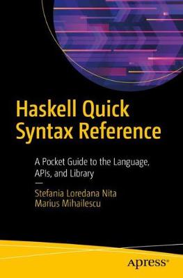 Book cover for Haskell Quick Syntax Reference