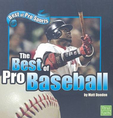 Book cover for The Best of Pro Baseball