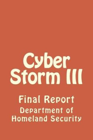 Cover of Cyber Storm III
