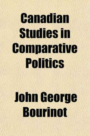 Cover of Canadian Studies in Comparative Politics