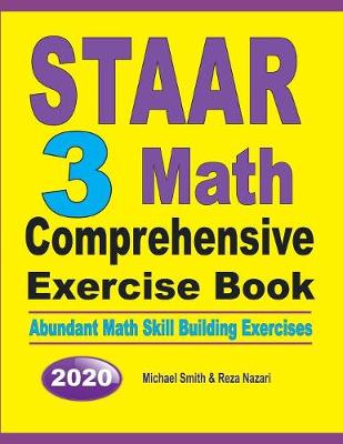 Book cover for STAAR 3 Math Comprehensive Exercise Book