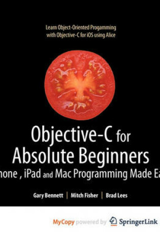 Cover of Objective-C for Absolute Beginners