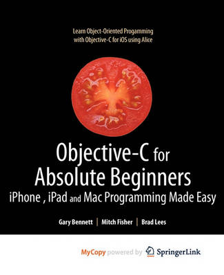 Book cover for Objective-C for Absolute Beginners