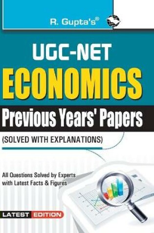 Cover of UGC Net Economics Previous Years' Papers (Solved) (Paper I, II & III)