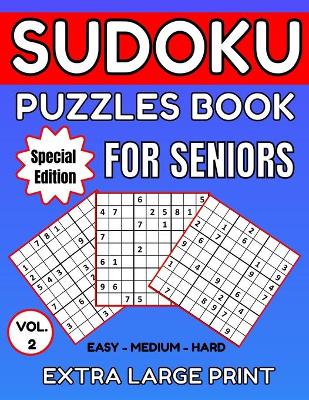 Book cover for Sudoku Puzzles For Elderly People - VOL. 2 - Large Print