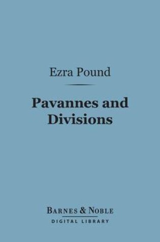 Cover of Pavannes and Divisions (Barnes & Noble Digital Library)
