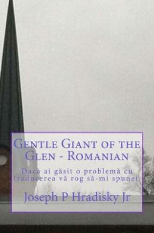 Cover of Gentle Giant of the Glen - Romanian
