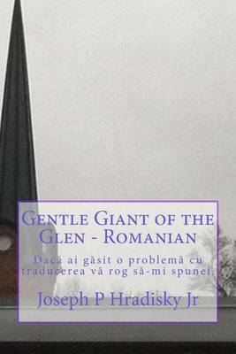 Book cover for Gentle Giant of the Glen - Romanian