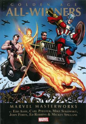 Book cover for Marvel Masterworks: Golden Age All-winners Volume 2