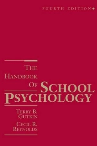 Cover of The Handbook of School Psychology