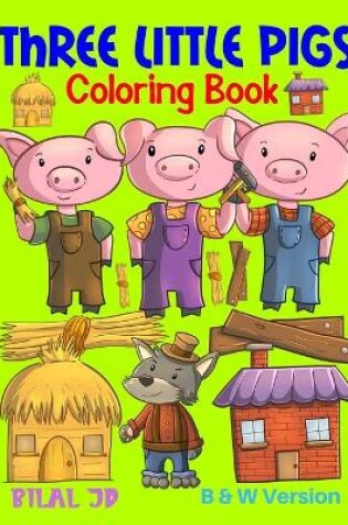 Cover of Three Little Pigs Coloring Book