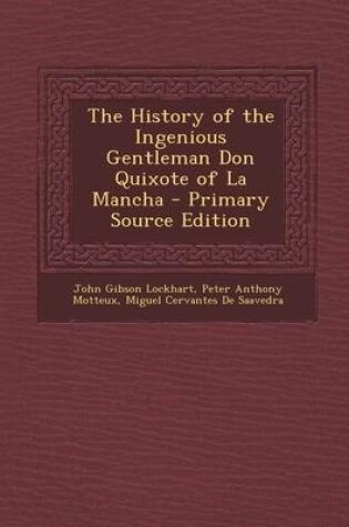 Cover of The History of the Ingenious Gentleman Don Quixote of La Mancha