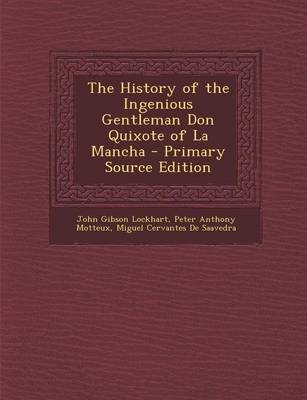 Book cover for The History of the Ingenious Gentleman Don Quixote of La Mancha