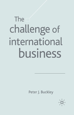 Book cover for The Challenge of International Business