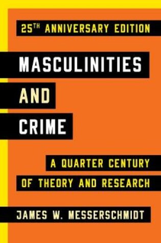 Cover of Masculinities and Crime