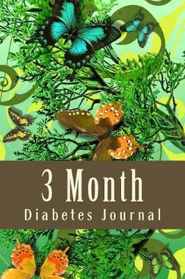 Book cover for 3 Month Diabetes Journal