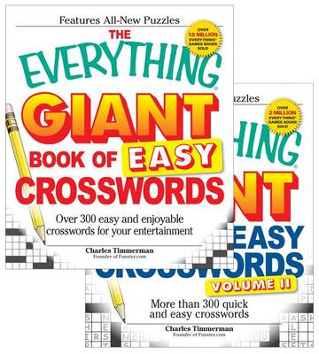 Book cover for The Everything Giant Crosswords Bundle - Vol I and II