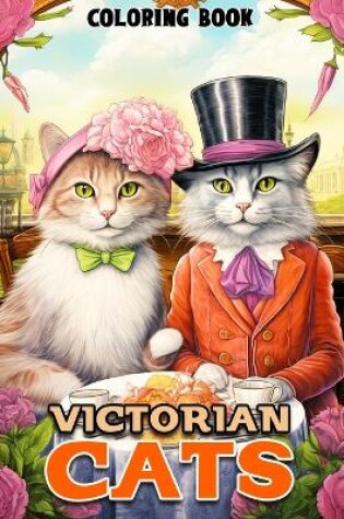 Cover of Victorian Cats Coloring Book