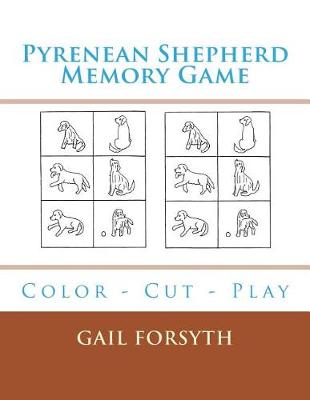 Book cover for Pyrenean Shepherd Memory Game