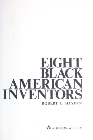 Cover of Eight Black American Inventors