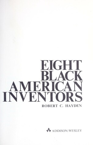 Book cover for Eight Black American Inventors