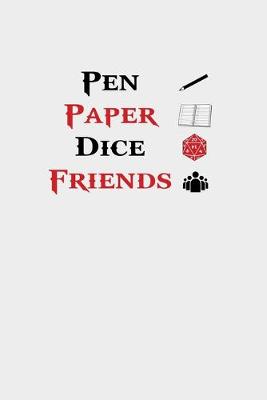Book cover for Pen Paper Dice Friends