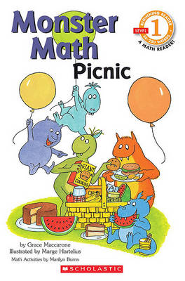 Book cover for Scholastic Reader Level 1: Monster Math Picnic