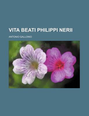 Book cover for Vita Beati Philippi Nerii