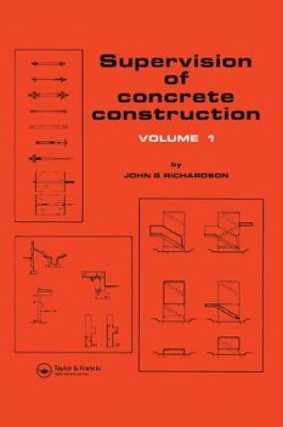 Cover of Supervision of Concrete Construction 1