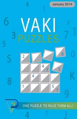 Book cover for Vaki Puzzles January 2014