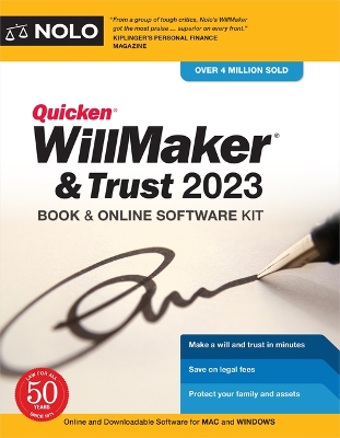 Cover of Quicken Willmaker & Trust 2023