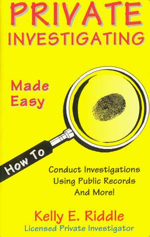 Book cover for Private Investigating Made Easy