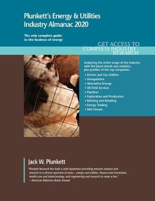 Book cover for Plunkett's Energy & Utilities Industry Almanac 2020