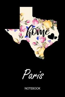 Book cover for Home - Paris - Notebook