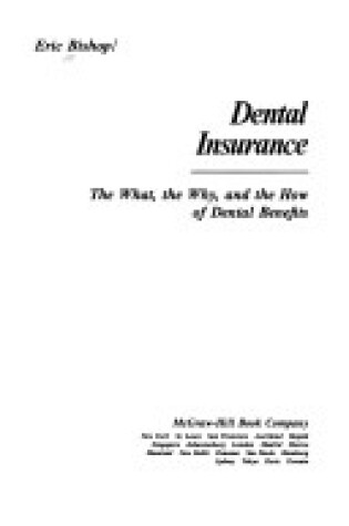 Cover of Dental Insurance