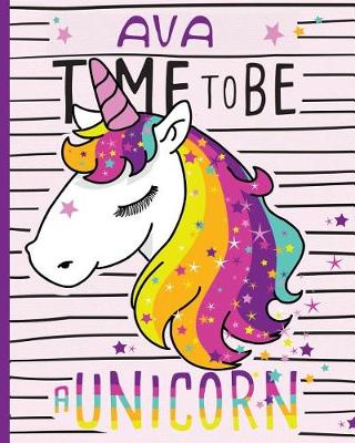 Book cover for AVA Time to be a Unicorn