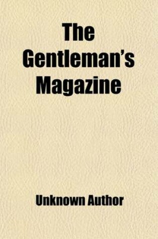 Cover of The Gentleman's Magazine (Volume 1)