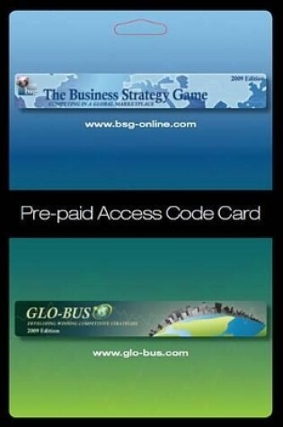 Cover of Business Strategy Game (Bsg) Glo-Bus Pre-Paid Access Code Card
