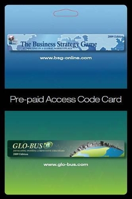 Book cover for Business Strategy Game (Bsg) Glo-Bus Pre-Paid Access Code Card