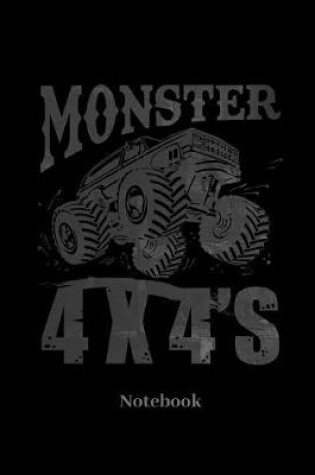 Cover of Monster 4x4 Notebook