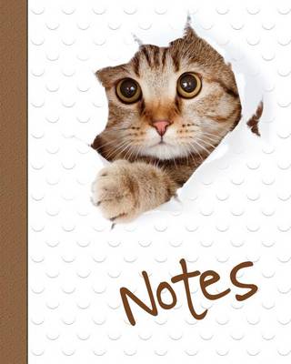 Book cover for Cat Notebook, Notes, Jotter, Notebook, Lined Pages