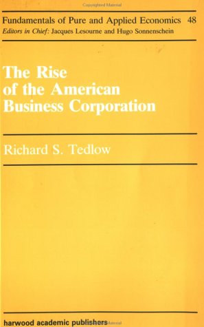 Book cover for Rise Of An American Business C