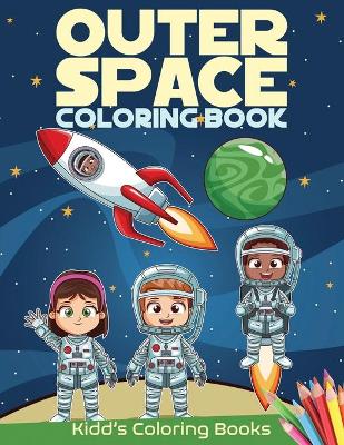 Book cover for Outer Space Coloring Book