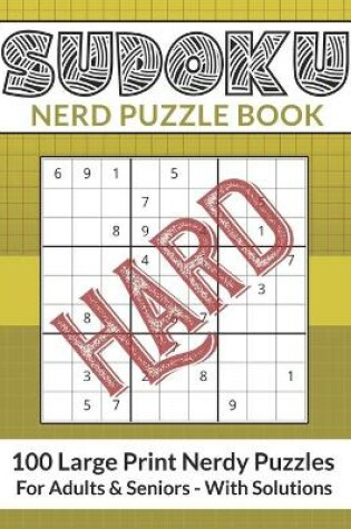 Cover of Sudoku Nerd Puzzle Book