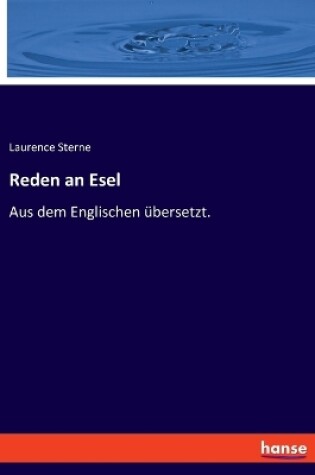 Cover of Reden an Esel